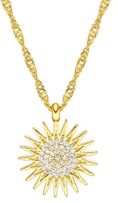 d'origine Kurdistan Wappen Kette | Damen Gold