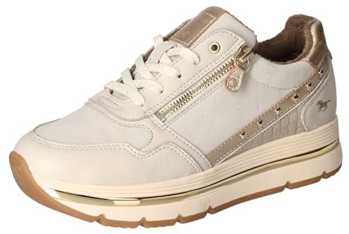 MUSTANG Femme 1498-301 Basket, Ecru, 38 EU
