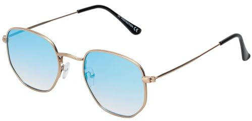 BEZLIT Damen Herren Sonnen Brille Eckige Piloten Form Metallrahmen 30561