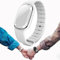 Moskito Pro Bracelet,Mosquito Repellent Bracelet,Mosquito Insect Repellent Band,Ultrasonic Mosquito Repellent Bracelet Watch,USB Rechargeable Anti Mosquito Repeller Wristband (White)