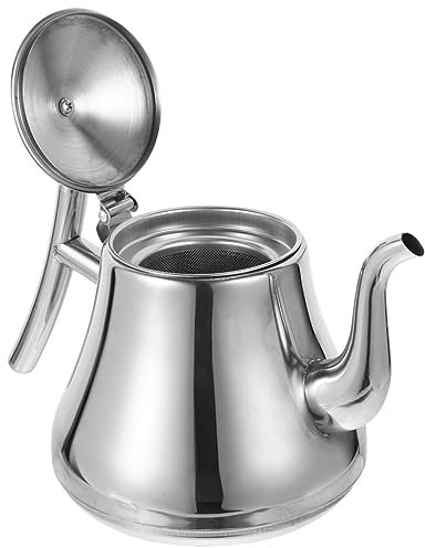 Alipis Wasserkocher Filter Waage Aus Edelstahl Für Heiße Induktionsherde Kompatibel Mit 1 5 L Fassungsvermögen