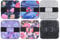 ECO-FUSED 6x Screen Cleaning Pads - Gliiter Floral Microfiber Cleaning Cloth Pads - Screen Cleaner Screen Wipes for Electronics - Glasses Cleaning Cloths - Tablets, Laptops, Tv, Smartphones
