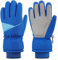 TBoonor Ski Handschuhe Kinder, Winterhandschuhe mit warmem und atmungsaktivem Fleece-Innenfutter, Kinderhandschuhe wasserdicht und Winddicht,Fahrradhandschuhe für Jungen und Mädchen von 3-12 Jahren