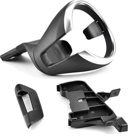 Porte-gobelets, XYWOPO Porte-gobelet Avant de Voiture arrière, for siège, Porte-gobelet de Voiture Porte-gobelet, for BMW, X1 E84 2008-2015 51169255209 Porte-gobelets de Voiture(Black 3-PCS)