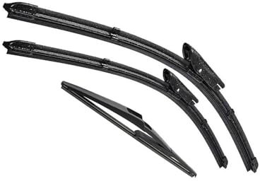 ScheibenwiScher Für Twingo 3 2015 2016 2017 2018 Wischer Vorne Hinten Wischer Set Kit Windschutzscheibe Windschutz Fenster 20 + 14 + 12 Heckscheibenwischer(Left-Hand Drive)