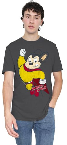 Mighty Mouse Classic Hero Unisex T Shirt