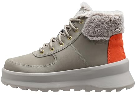 Helly-Hansen Marcellina Women's Insulated Waterproof Boots - PrimaLoft, Faux Fur, Max-Grip Sole, Warm Snow-Boots, 885 Terrazzo, 8 UK