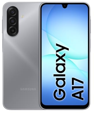 Samsung Galaxy A17 LTE, Dual SIM, 128GB Expandable to 2TB, Smartphone, Android 14, 4GB RAM, Exynos, 6.7-inch AMOLED, 1080x2220, 90Hz (Gray)