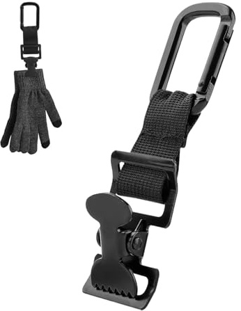 Halterungen für Bauhandschuhe – Handtuchhalter und Sicherheitshandschuh | gezahnter Clip für Arbeitshandschuhe | für Jugendliche, Feuerwehr, Golf, Gürtel, Gartenarbeit, Skifahren, Hosen, Aktivitäten