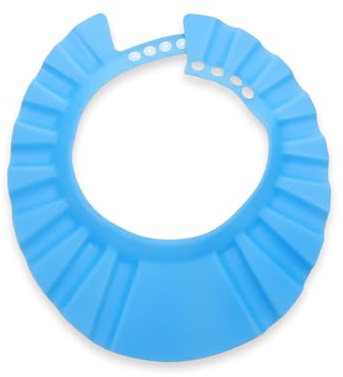 Labyrinxel Hair Washing Caps Adjustable Shower Shield Visor for Adults and Children, EVA Hair Wash Cap with Wide Drainage Brim, Toddler Hair Washing Shield for Bathroom Use