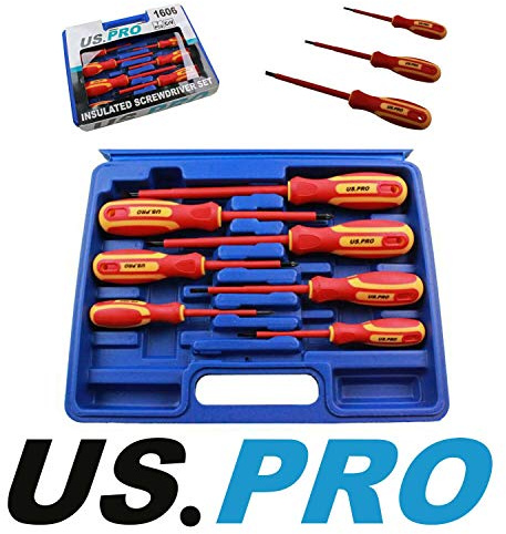 Bergen 7pc Insulated Electricians Screwdriver Set B1540