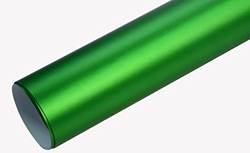 Neoxxim 12€/m2 Premium - Auto Folie - Chrom MATT Apfel GRÜN Ice 200 x 150 cm - blasenfrei Lackfolie Lackschutzfolie