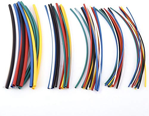 Akozon Guaine Termorestringenti 70pz Tubo Termorestringente Terminali Elettrici