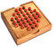 Solitaire Box Extra Solitär Steckhalma Steckerspiel Knobelholz Denkspiel Knobelspiel Geduldspiel für einen Spieler