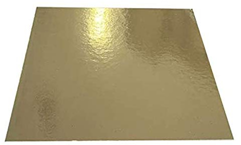 Tortenunterlage/Tortenuntersetzer Gold 34x44 cm 10 STK.