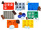 8er Set Star Wars Silikon Eiswürfelform Schokoladenformen: Stormtrooper, Darth Vader, X-Wing Fighter, Millennium Falcon, R2-D2, Han Solo, Boba Fett, und Death Star Ideal für Gelee, Backseife