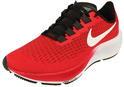NIKE Air Zoom Pegasus 37 Mens Running Trainers BQ9646 Sneakers Shoes (UK 8 US 9 EU 42.5, University red White Black 600)