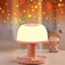 LICKLIP Toddler Night Light Lamp, Dimmable LED Bedside Lamp with Star Projector, Kids Lights Timer Design & Color Changing, Portable Rechargeable Cute Gifts for Children Bedroom