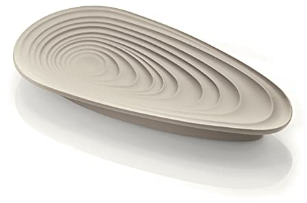 Guzzini - Eco-Kitchen, KEEP CLEAN, Poggiamestolo, Poggia Posate, Materiale Riciclato - Argilla, 25x12,5xh 3 cm - 17990079