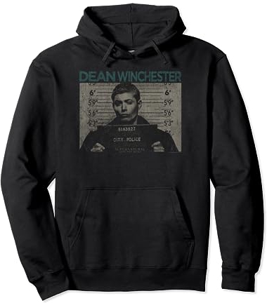 Supernatural Dean Mug Shot Sweat à Capuche
