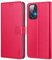 Ganbary Compatible with Samsung Galaxy A53 5G Case, Premium PU Leather Flip Wallet Phone Case Cover [Full Protection] [Card Slots] [Kickstand] for Samsung Galaxy A53 5G, Red