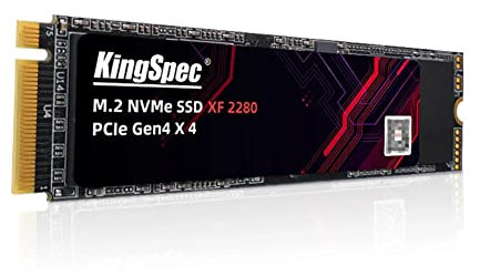 KingSpec NVMe SSD, M.2 PCIe 4.0 SSD per PS5 / Desktop/Laptop (1 TB)
