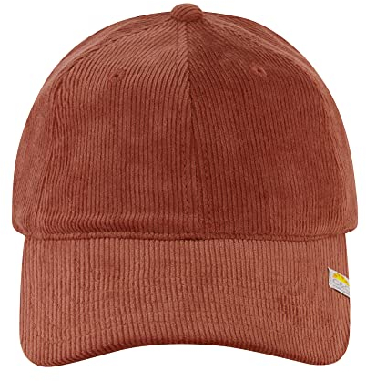 Concept One Damen C & C California Cap Corduroy Cotton Baseball Hat mit gebogener Krempe Baseballkappe, Rost, Einheitsgröße