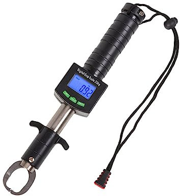 Toddmomy Electronic Fish Lip Tackle Grabber Digital Grip Scale Fishing Accessory Backlight Display for Fisherman