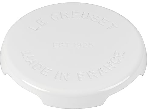 Le Creuset Enameled Cast Iron Signature Trivet, 8.8, White