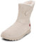 VITAFORM Winterboots Damen gefüttert – Gefütterte Stiefel für Damen – Rutschhemmend, Leicht und besonders Warm weiß 36
