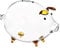 Gatuida Piggy Bank: Pig Coin Saver Transparent Glass Money Box Coin Storage Decorative Money Pot Coin Bank Desktop Adornment