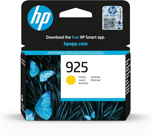 HP 925 Yellow Original Ink Cartridge, 4K0V8PE