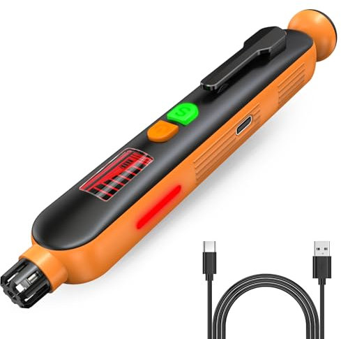 Detector de fugas de gas natural, detector de fugas de gas con alarma audible y visual, extractor de gas portátil, probador para localizar fuentes de fugas de gas combustible como metano, propano para