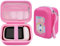 GlobalCrown Kinderkamera Tasche,Sofortbildkameras Schutzhülle Tragetasche für Digitalkamera Tasche für Druckpapier und Zubehörkoffer Kompatibel mit den meisten Kinder Sofortbildkameras (nur Tasche)