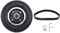 ISTOVO 200X50Mm Skateboard Getriebe Motor StüTze Kit für Longboard Off Road Board Pully Rad