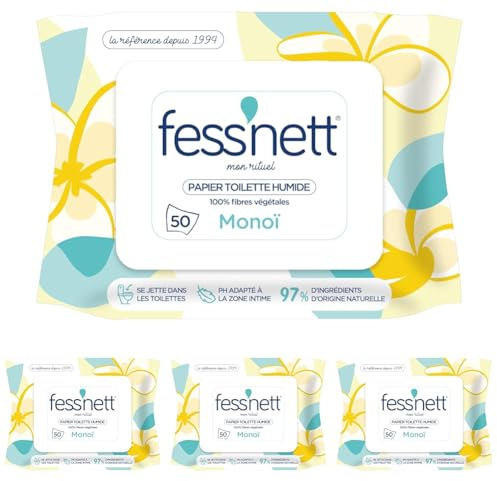 Fess Nett Monoï x50 (Lot de 4)