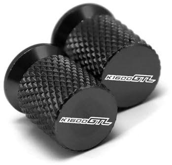 Für K1600GT K1600GTL Motorrad Staubdichte Ventilkappen Für Felgen Und Reifen(Schwarz,for K1600GTL)