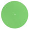 Record Turntable Mat, 12 Inch Acrylic Record Player Platter Slip Mats for Turntables Antistatic (Green)
