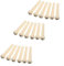 Lot de 12 chevilles en plastique pour guitare acoustique avec boîte de rangement