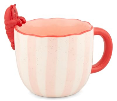 Sass & Belle Peeking Lobster Mug - Ceramic Coffee Cup for Tea or Hot Drinks – Novelty Gift for Mum, Dad, Friends – Quirky Sass and Belle Mug for Her or Him