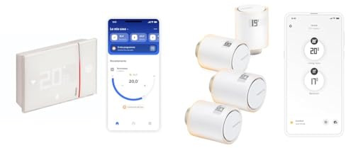 BTICINO SXW8002W Termostato WiFi Smarther2and 4 Netatmo Valvola Termostatica WiFi