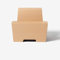 ROOM IN A BOX Schreibtisch-Aufsatz Monkey Desk Large/Natur: Faltbarer Schreibtisch-Aufsatz für ergonomisches Arbeiten im Stehen, praktischer Ständer für Laptop und Monitor