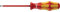 Wera 160 iS VDE-isolierter Schlitz-Schraubendreher mit reduziertem Klingendurchmesser, 0.8 x 4.0 x 100 mm, 05006441001