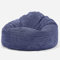 Lounge Pug, 'Mini-Mammoth' Sitzsack, Sessel, Pom-Pom Lila