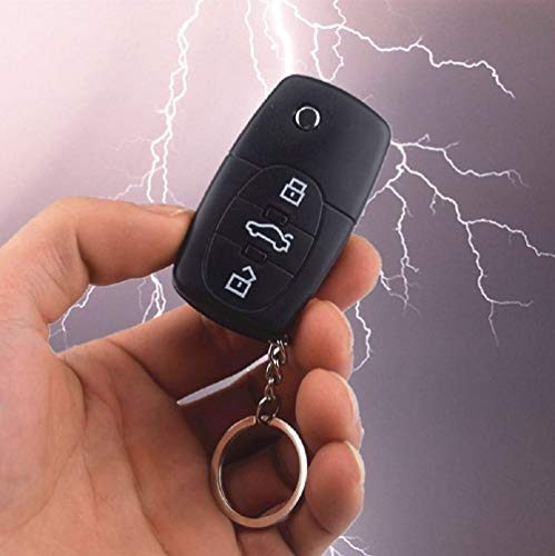 OUTANG Shock Toy Electric Shocking Car Key Auto Gadget Gag Prank LED Light Safety Trick Joke Novelty Electronic Toy
