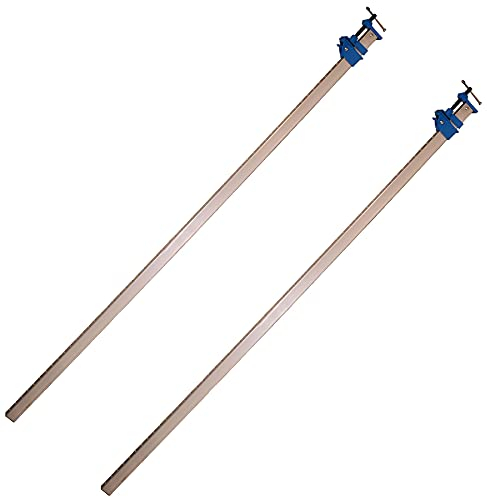 AB Tools 60” (1500mm) Aluminium Sash Clamp Grip Bench Work Holder vice Slide Cramp 2pk