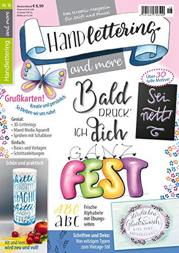 Handlettering and more 16/2020 Bald drück ich Dich