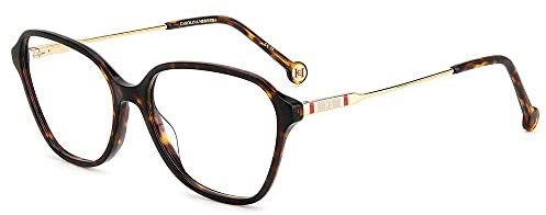 Carolina Herrera Her 0117 086/16 HAVANA Eyewear Women's Acetate, Standard, 55
