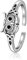 CHIC & ARTSY Nachteulen-Ring, 925er Sterlingsilber, Eulen-Daumenringe, offener Eulen-Bandring, keltischer Knoten, Nachteulen-Ring, offene Manschette, verstellbarer Ring für Frauen