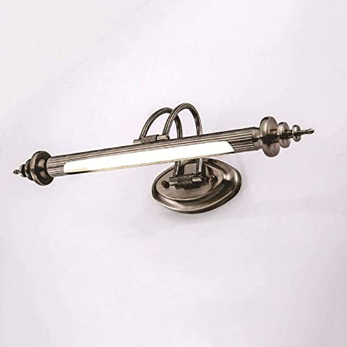 AIBOTY LED-Spiegelleuchte Schminkspiegel Frontbeleuchtung Lampe Badezimmerschrank Wandleuchte 11W Mit Aluminium Badezimmer-Waschtischlampen Für Spiegel,45cm/18inches